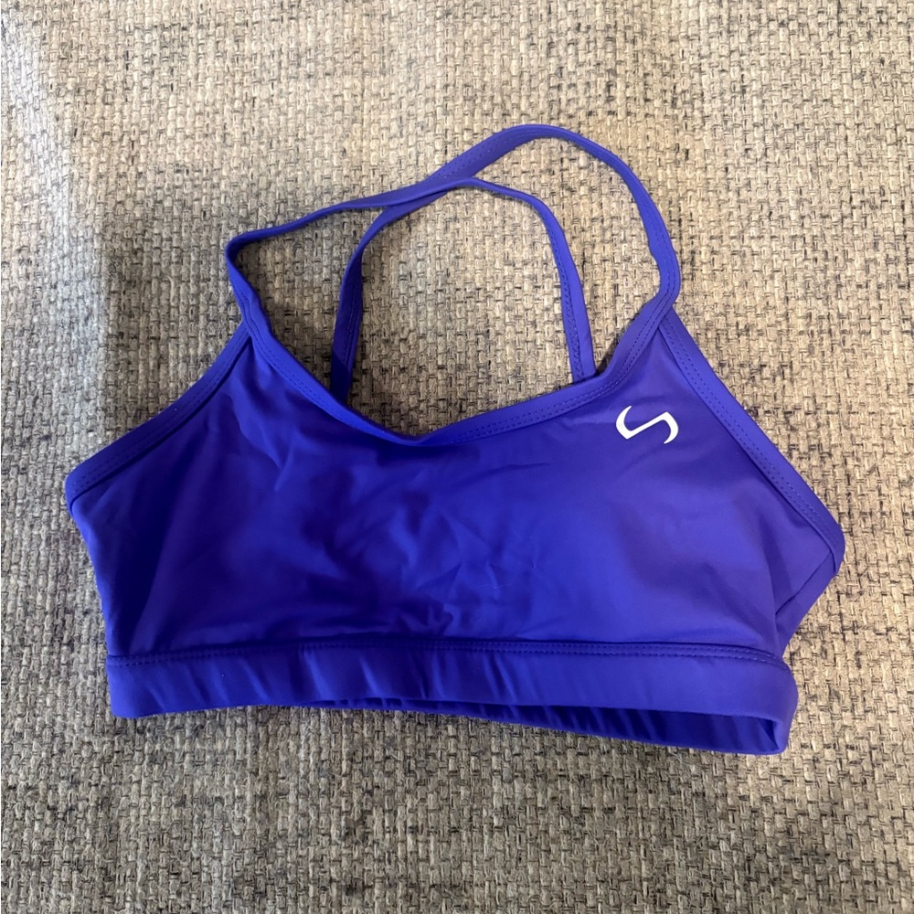 Stylish Blue Sports Bra